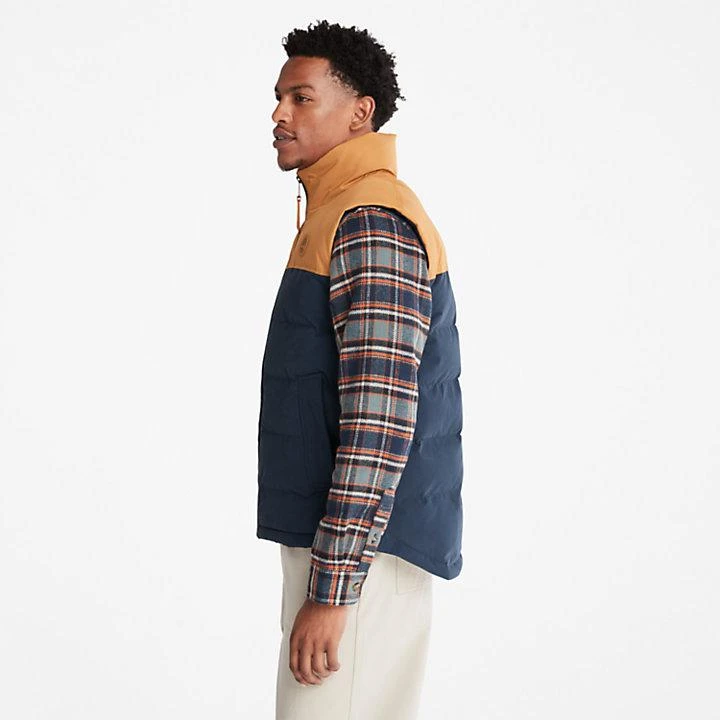 商品Timberland|Welch Mountain Puffer Vest for Men in Navy,价格¥1160,第4张图片详细描述