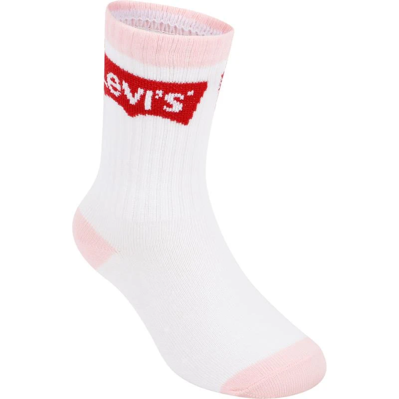 商品Levi's|Logo set of socks in pink red and white,价格¥258,第2张图片详细描述