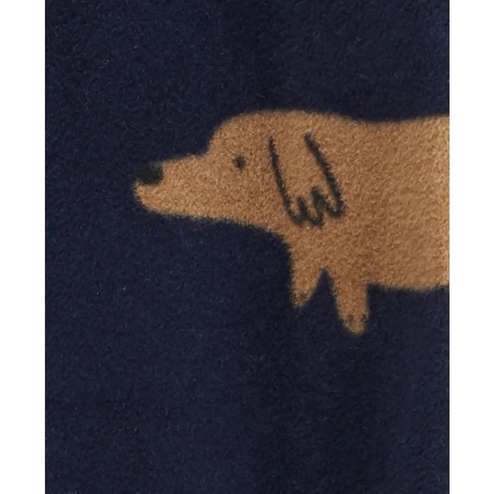 商品Carter's|Baby Boys Dog-Print Zip-Up Fleece Sleep & Play Footed Coverall,价格¥75,第3张图片详细描述