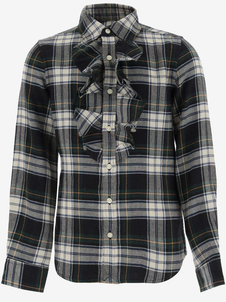商品Ralph Lauren|Cotton Shirt With Check Pattern,价格¥1162,第1张图片