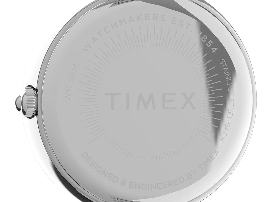商品Timex|32 mm Adorn Crystal Bezel 3-Hand Bracelet Watch,价格¥893,第3张图片详细描述