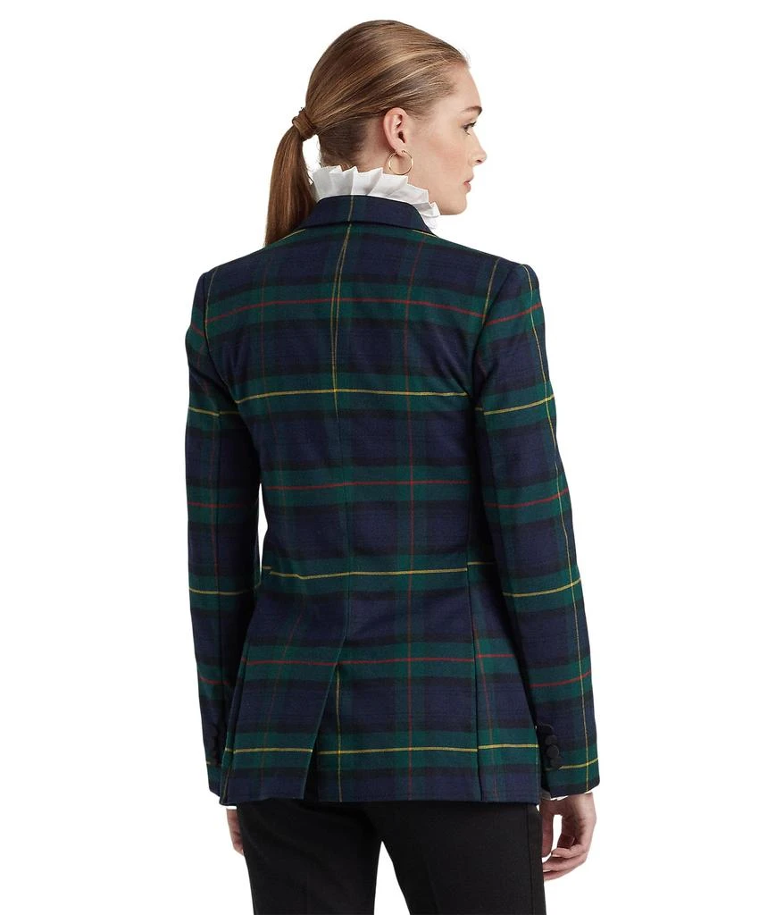 商品Ralph Lauren|Petite Plaid Bullion Twill Blazer,价格¥2430,第2张图片详细描述