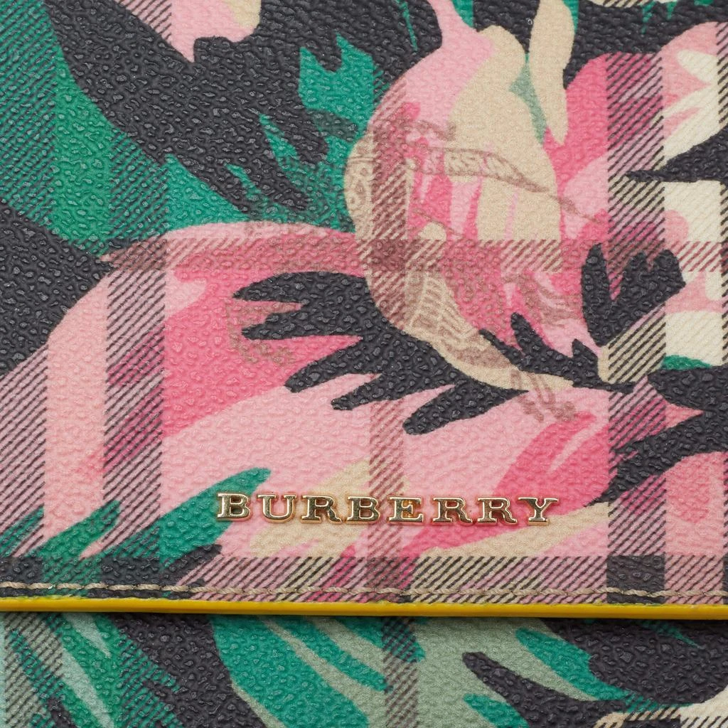 商品[二手商品] Burberry|Burberry Multicolor Haymarket Flower Check Coated Canvas and Leather Izzy Wallet on Chain,价格¥2562,第5张图片详细描述