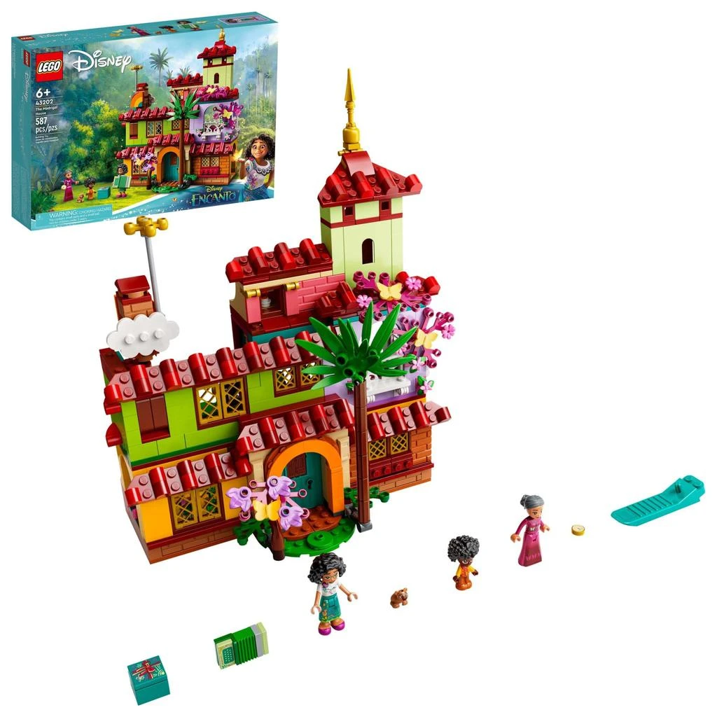 商品LEGO|LEGO Disney Encanto The Madrigal House 43202 Building Kit; Kids Who Love Construction Toys and House Play (587 Pieces),价格¥347,第1张图片