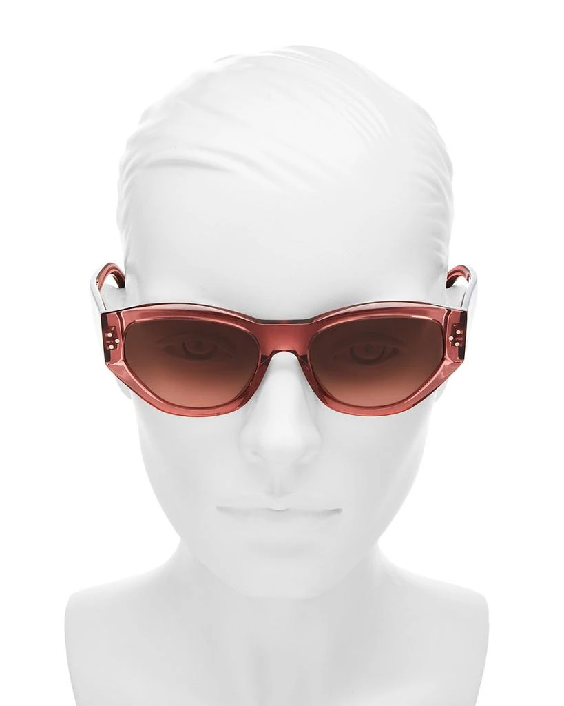 Bold 3 Dots Cat Eye Sunglasses, 54mm 商品