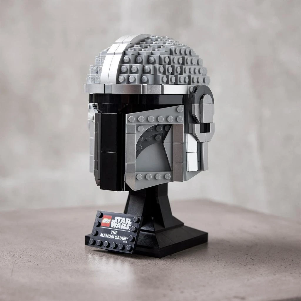 商品LEGO|LEGO Star Wars: The Mandalorian Helmet Model Adult Set (75328),价格¥508,第3张图片详细描述