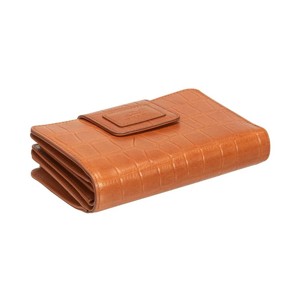 Women's Croco Collection RFID Secure Mini Clutch Wallet 商品
