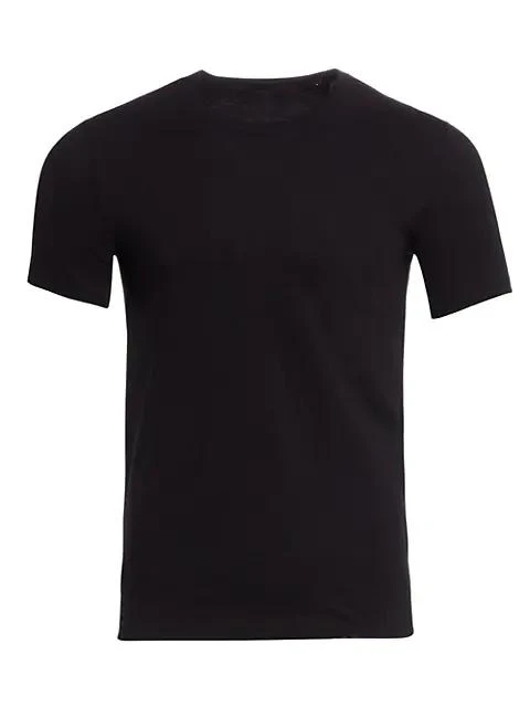 商品Theory|Short-Sleeve Cotton Tee,价格¥422,第1张图片