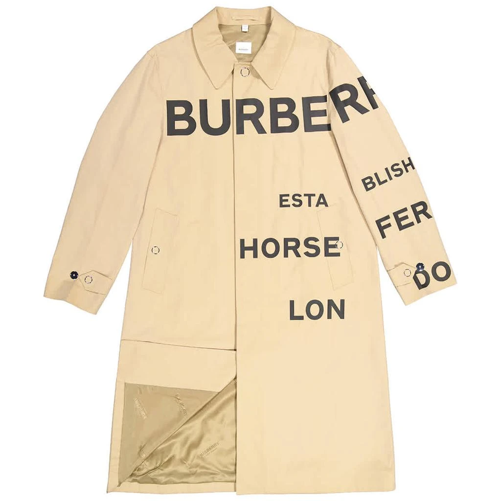 商品Burberry|Horseferry Print Gabardine Trench Coat,价格¥5643,第1张图片