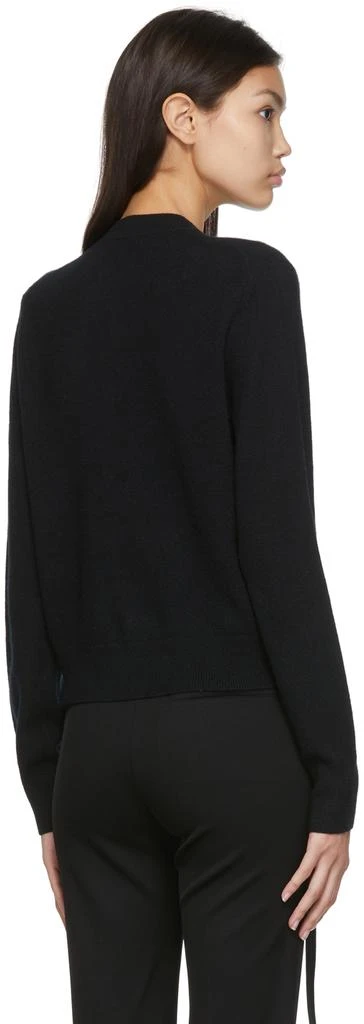 商品Acne Studios|Black Wool Patch Cardigan,价格¥2226,第3张图片详细描述