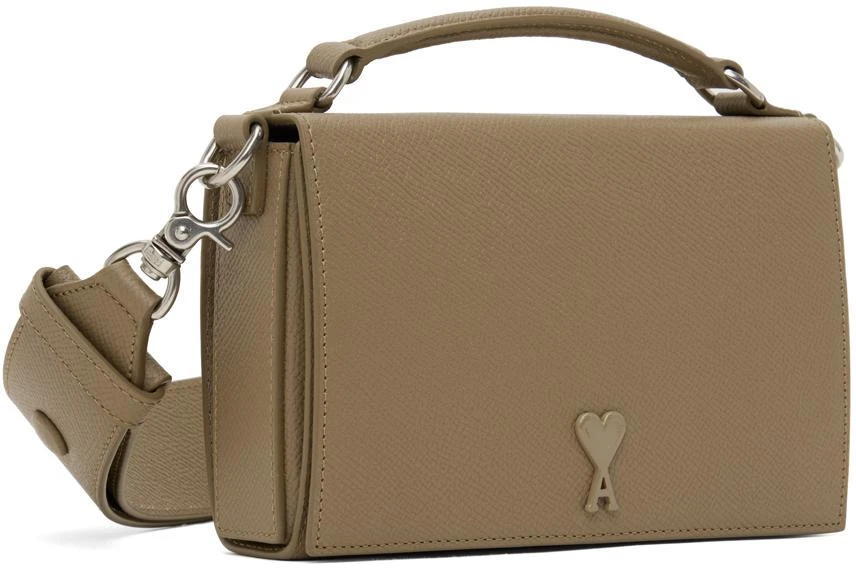 商品AMI|Taupe Ami de Cœur Lunch Box Bag,价格¥3405,第2张图片详细描述