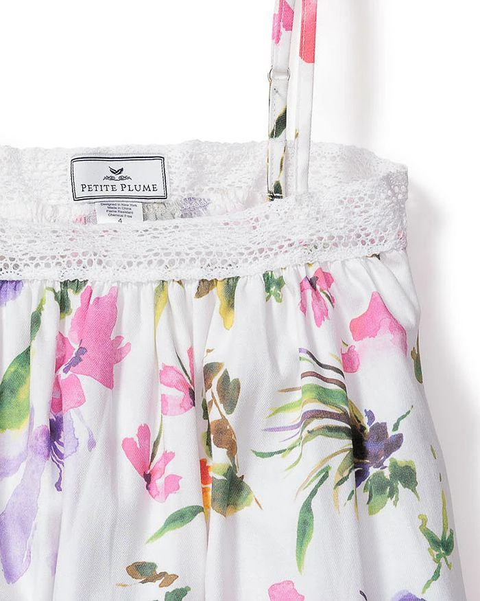 商品Petite Plume|Girls' Gardens of Giverny Lily Nightgown - Baby, Little Kid, Big Kid,价格¥357,第4张图片详细描述