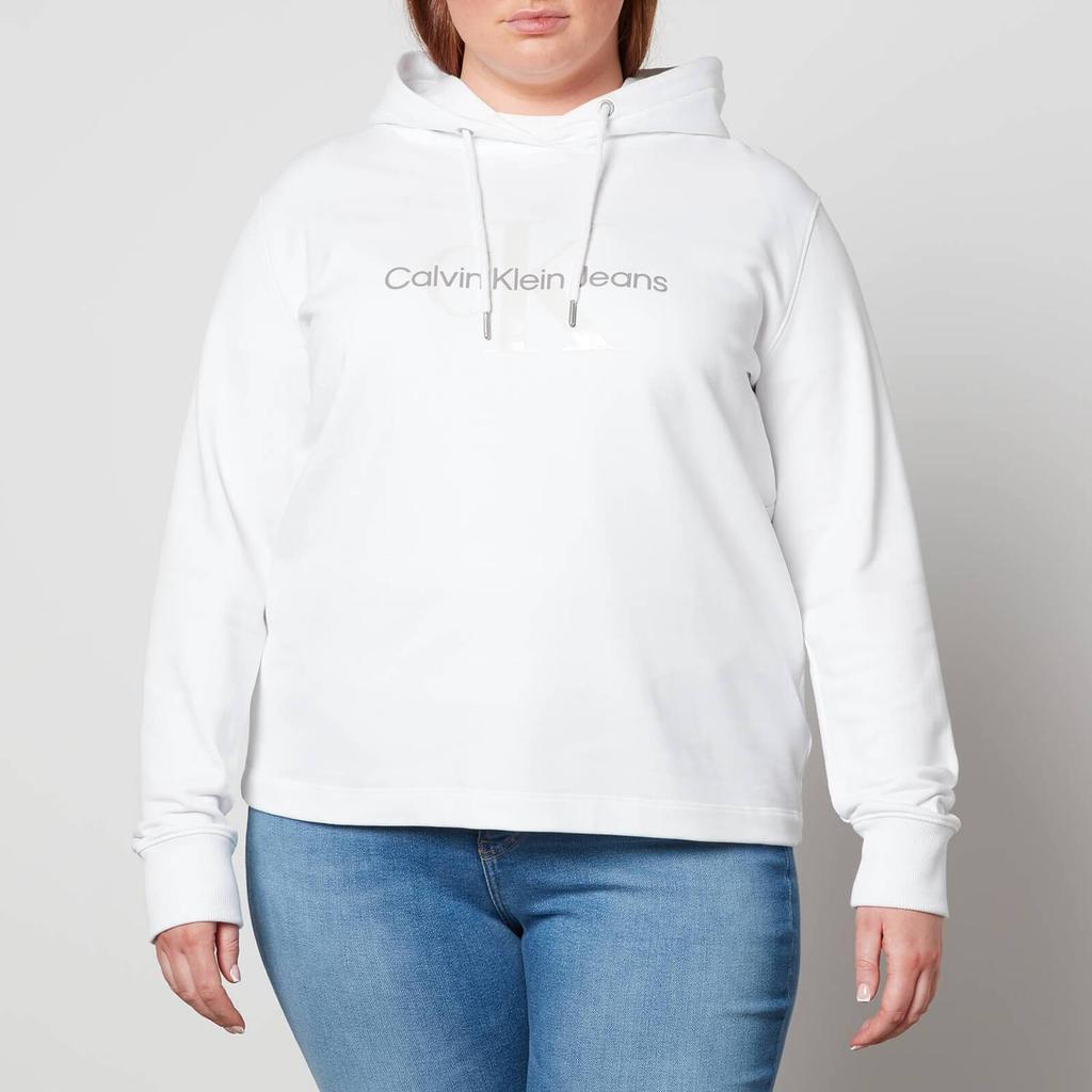 Calvin Klein Jeans Plus Logo Detail Cotton-Jersey Hoodie商品第1张图片规格展示