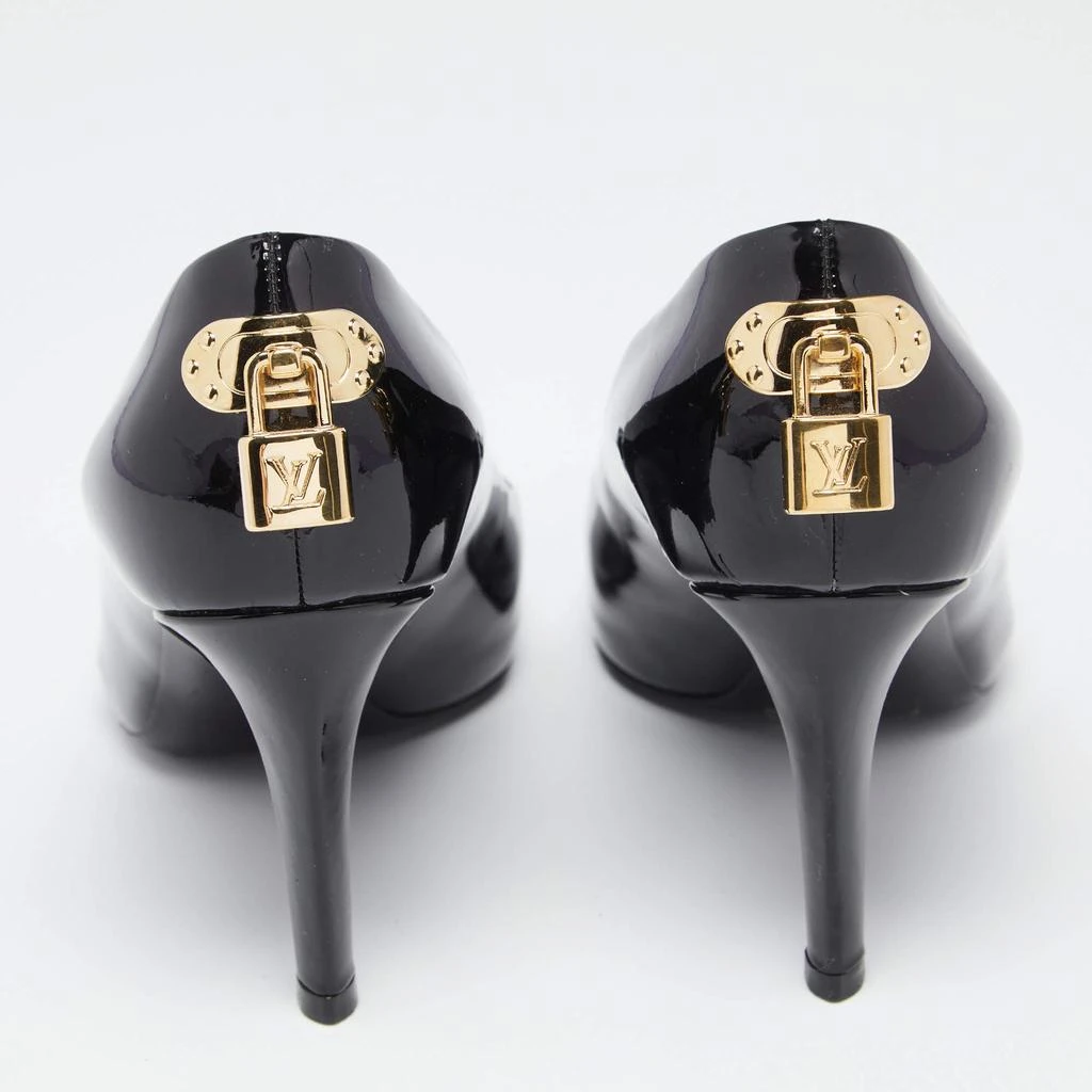 商品[二手商品] Louis Vuitton|Louis Vuitton Black Patent Leather Oh Really! Pumps Size 35.5,价格¥1540,第5张图片详细描述
