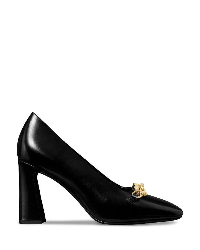 商品Tory Burch|Women's Jessa Square Toe Double Dragon Head High Heel Pumps,价格¥2940,第2张图片详细描述