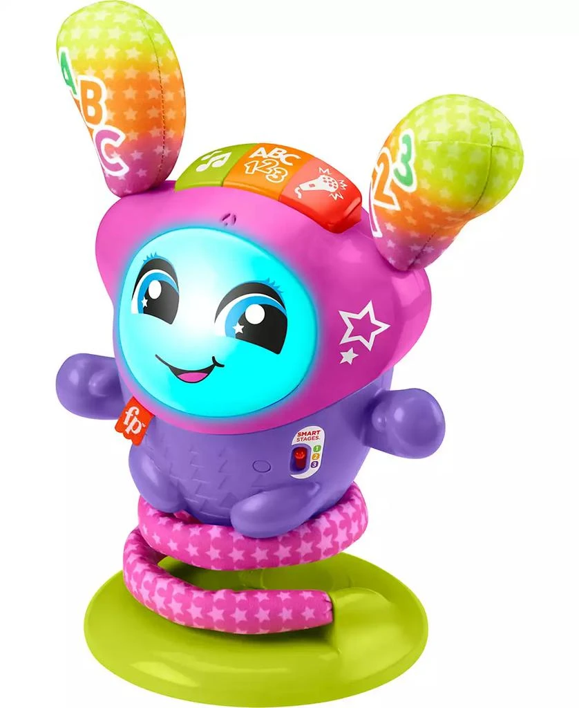 商品Fisher Price|DJ Bouncin' Star, Baby Learning Toy with Music Lights and Bouncing Action,价格¥247,第1张图片