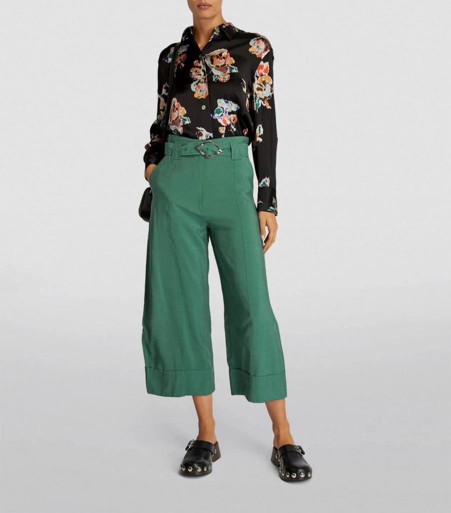 商品Vince|Silk Floral Ikat Shirt,价格¥1727,第2张图片详细描述