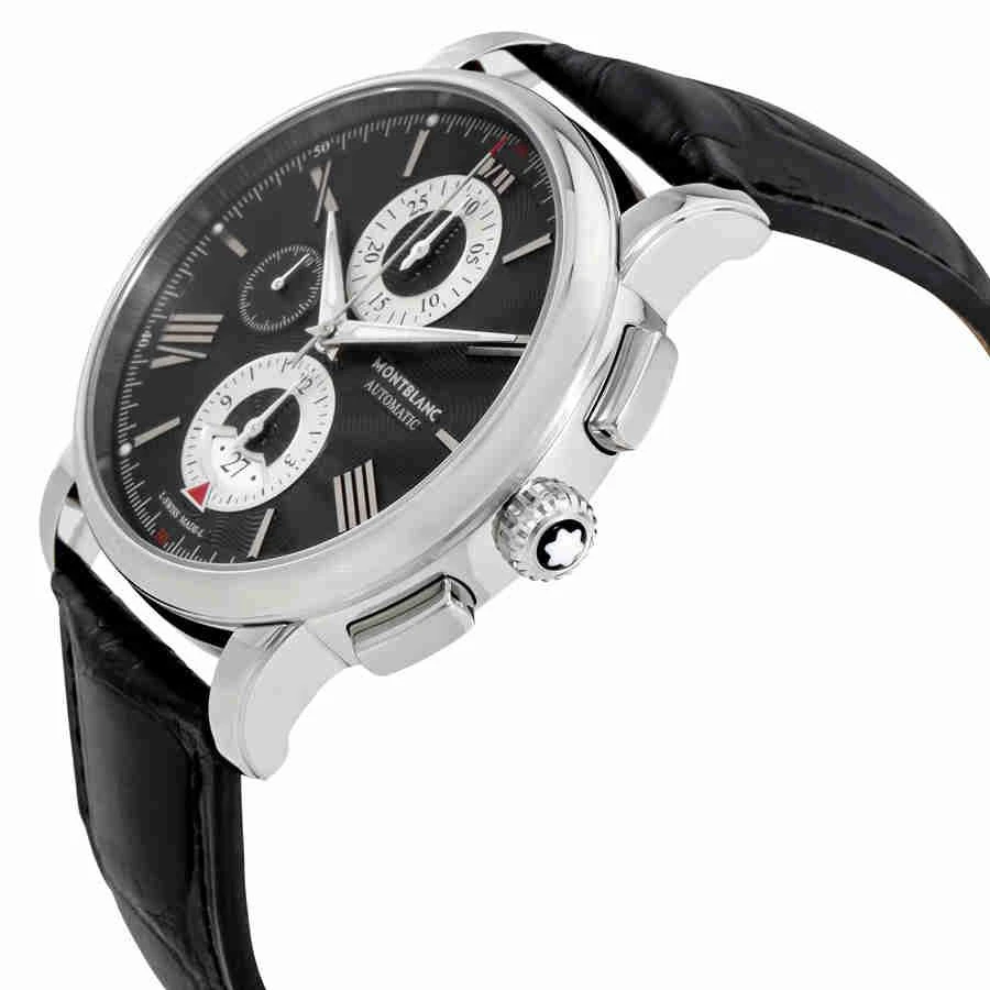 商品MontBlanc|MontBlanc 4810 Chronograph Automatic Black Dial Mens Watch 115123,价格¥15961,第2张图片详细描述