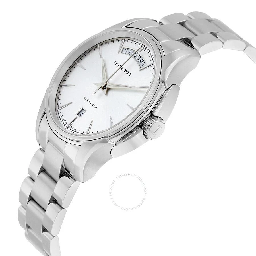 商品Hamilton|Jazzmaster Silver Dial Stainless Steel Men's Watch H32505151,价格¥4815,第2张图片详细描述