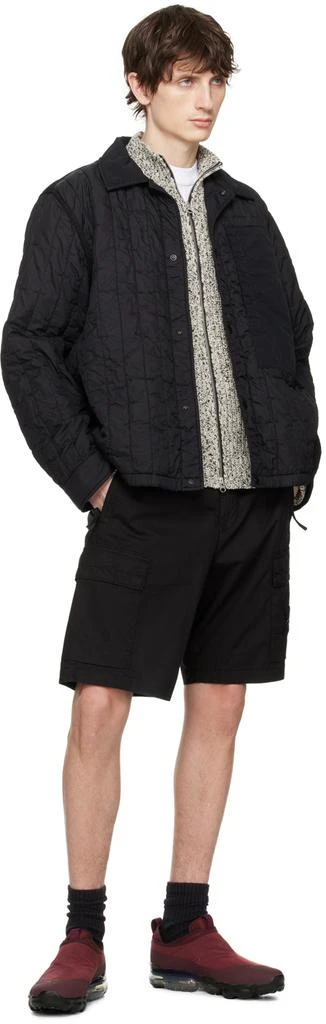 商品Stone Island|Black Quilted Jacket,价格¥3518,第5张图片详细描述