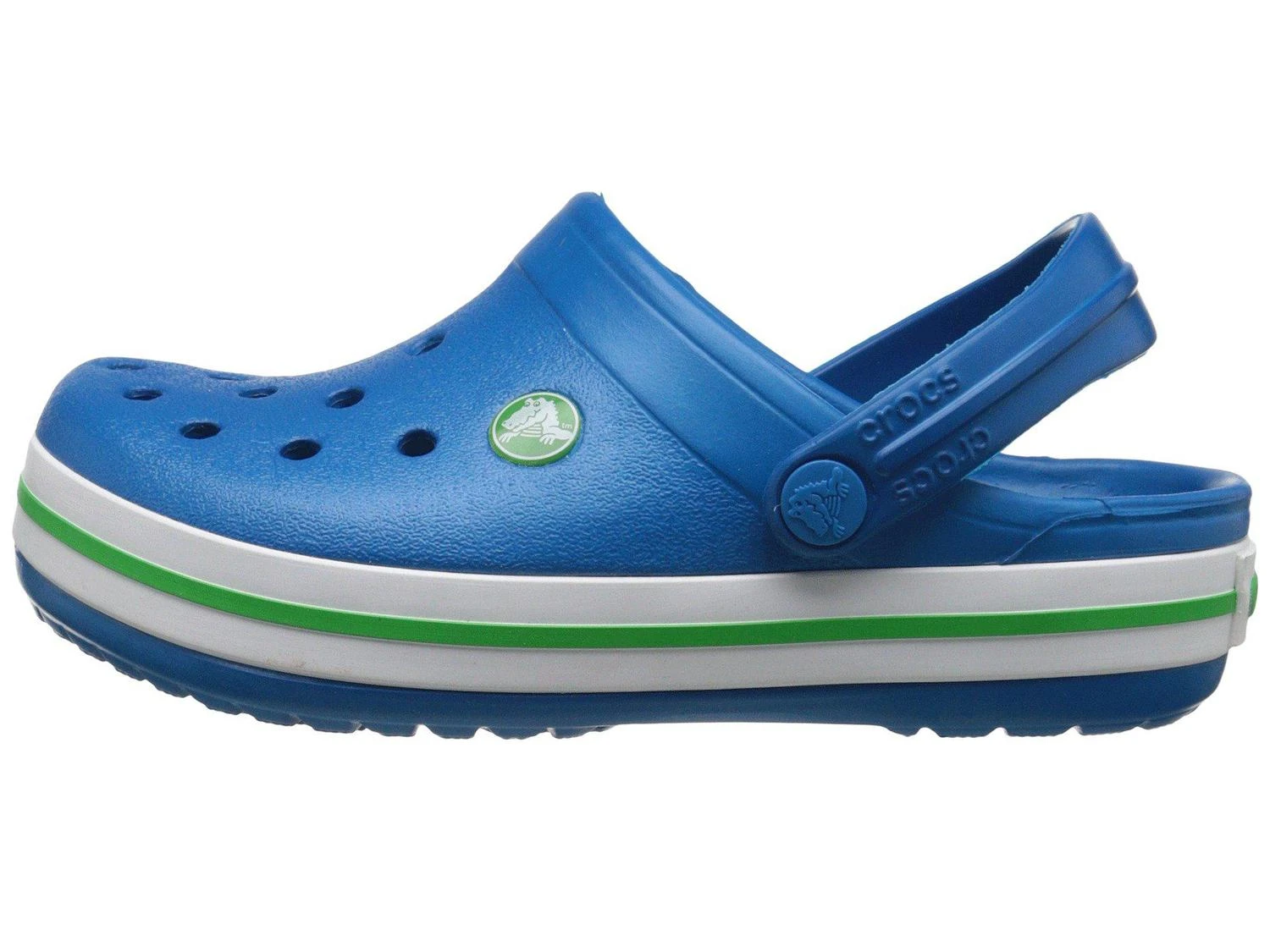 商品Crocs|Crocs Kids Crocband Clog 小童厚底洞洞鞋,价格¥198,第4张图片详细描述