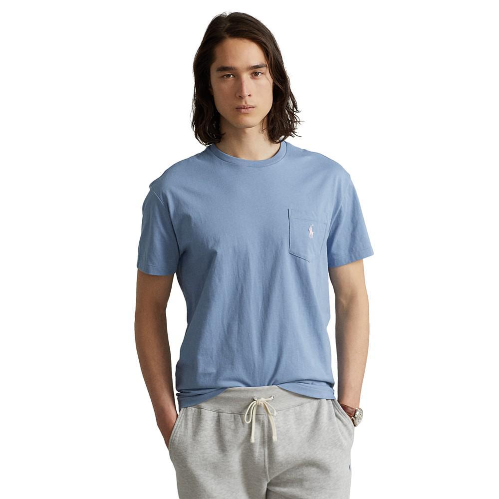商品Ralph Lauren|Men's Classic-Fit Jersey Pocket T-Shirt,价格¥394,第1张图片