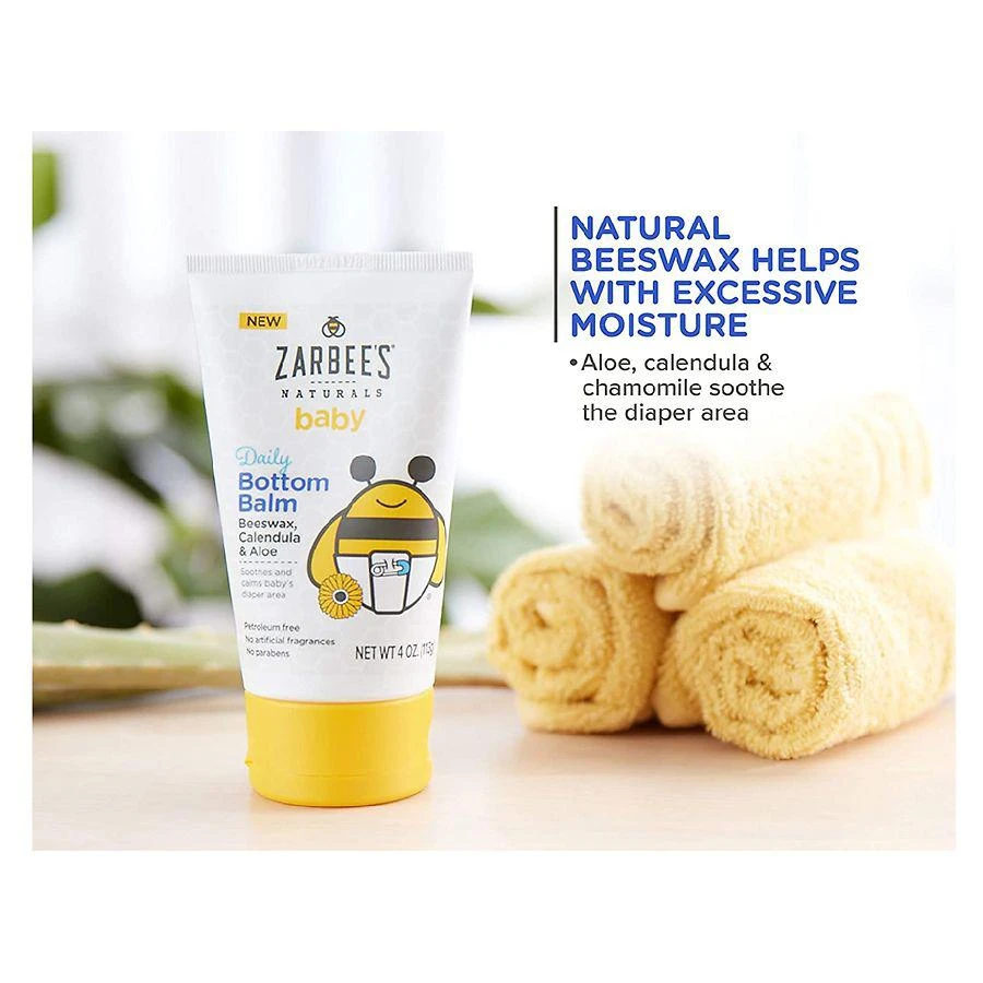 商品ZarBee's Naturals|婴儿日常润唇膏，含蜂蜡、金盏花和芦荟，不含香料 ,价格¥100,第2张图片详细描述