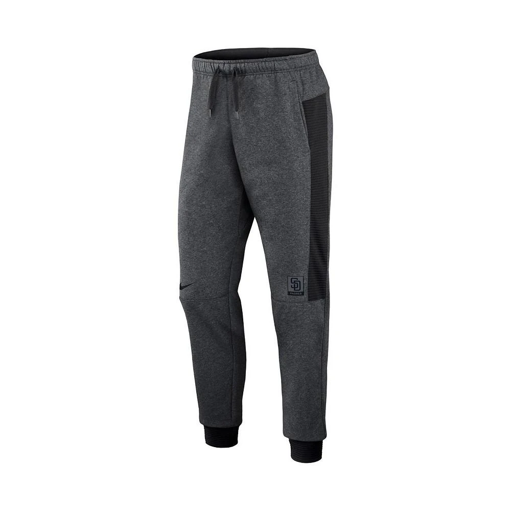 商品NIKE|Men's Heathered Gray, Black San Diego Padres Authentic Collection Flux Performance Jogger Pants,价格¥397,第2张图片详细描述