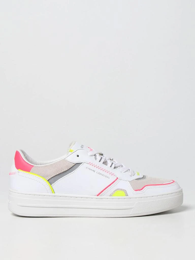 商品Crime London|Off Court Crime London sneakers in leather,价格¥668,第1张图片