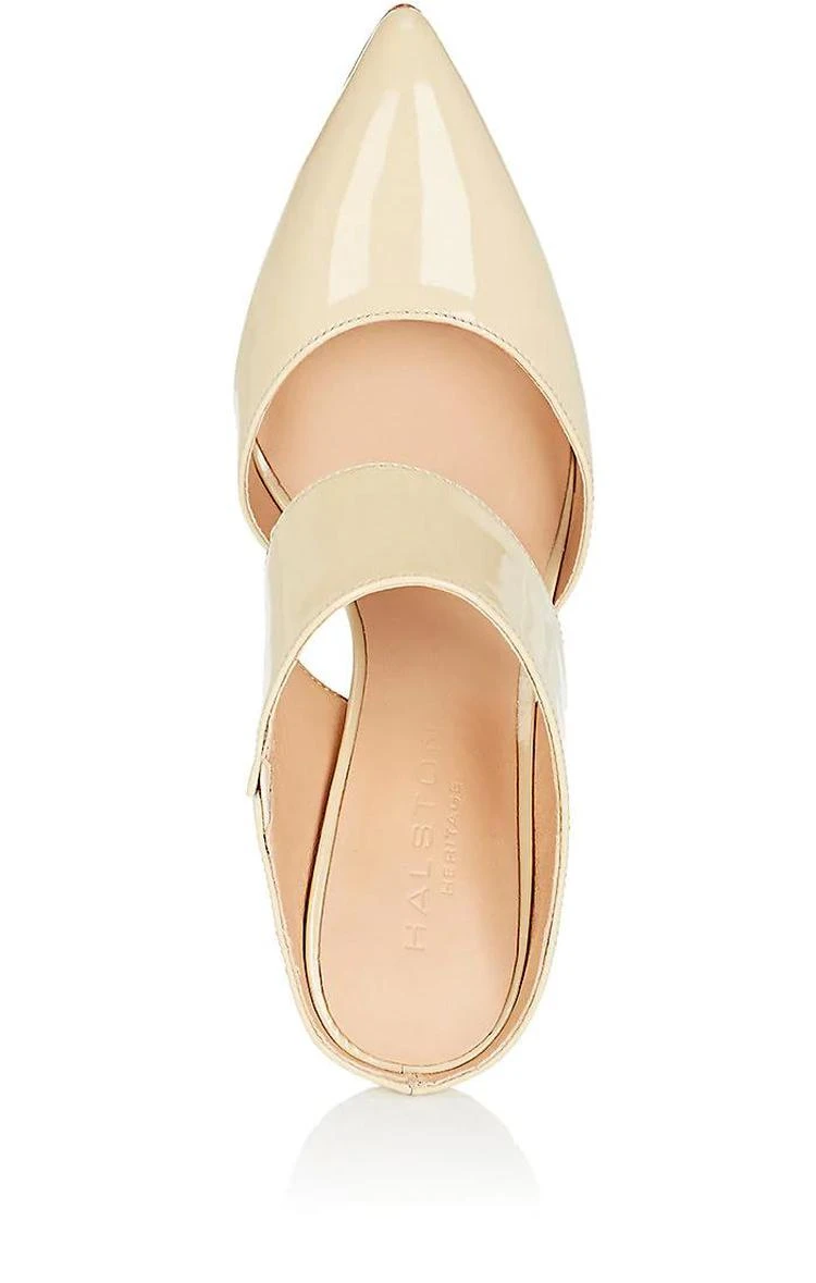 商品Halston Heritage|Isabella Patent Leather Mules,价格¥1184,第4张图片详细描述