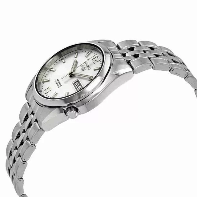 商品Seiko|Seiko Series 5 Automatic White Dial Men's Watch SNK385,价格¥888,第2张图片详细描述