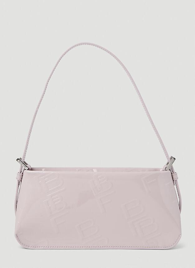 商品by FAR|Dulce Dawn Embossed Shoulder Bag in Lilac,价格¥2934,第5张图片详细描述