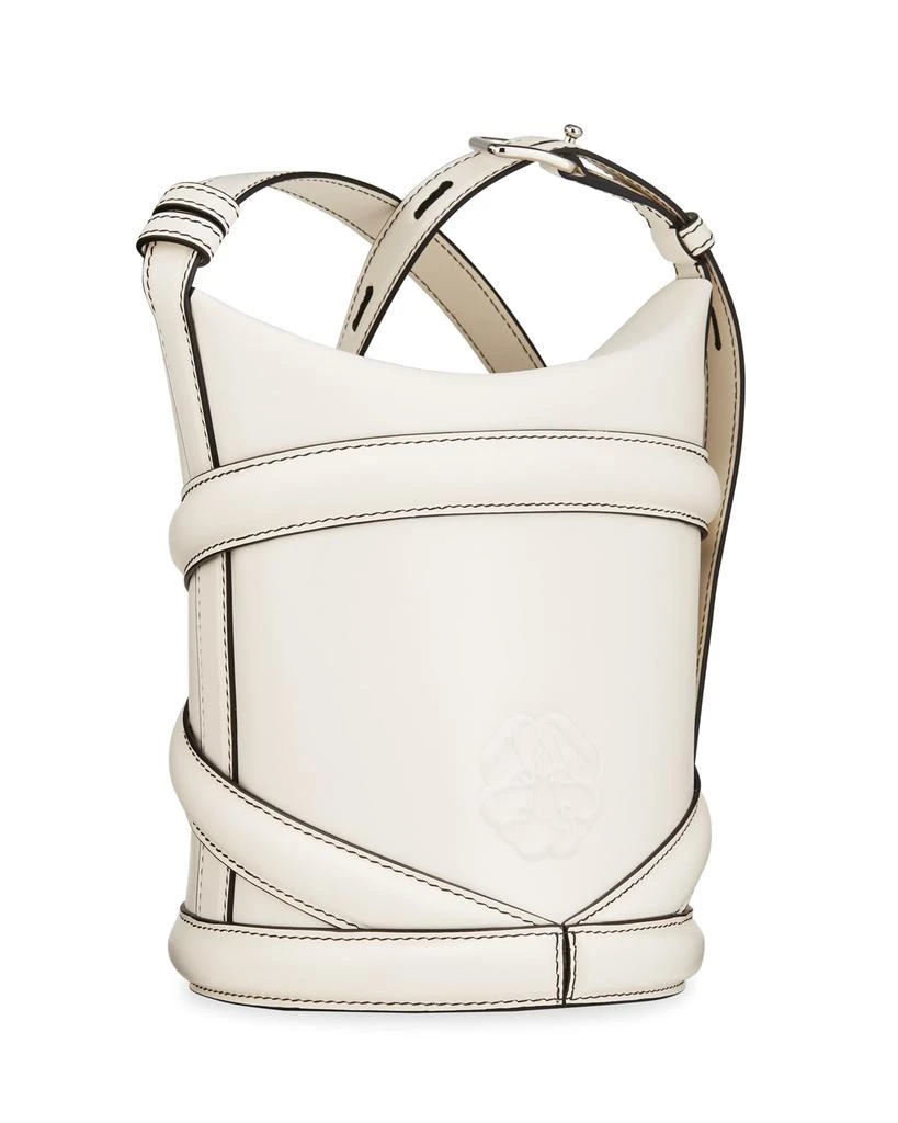 商品Alexander McQueen|The Curve Small Hobo Bucket Bag,价格¥5897,第3张图片详细描述