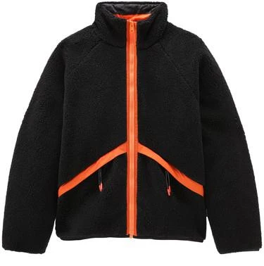 商品Woolrich|再生夏尔巴羊羔绒、尼龙双面夹克,价格¥2908,第2张图片详细描述