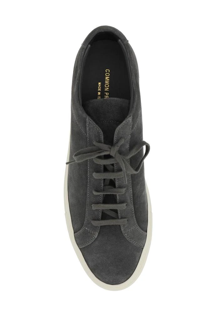 商品Common Projects|Common Projects Suede Leather Achilles Low Sneakers,价格¥1674,第2张图片详细描述