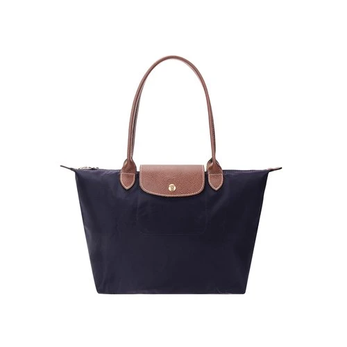 商品Longchamp|LONGCHAMP 珑骧 女士织物小号长柄女包手提包包 紫色L2605089645,价格¥505,第1张图片