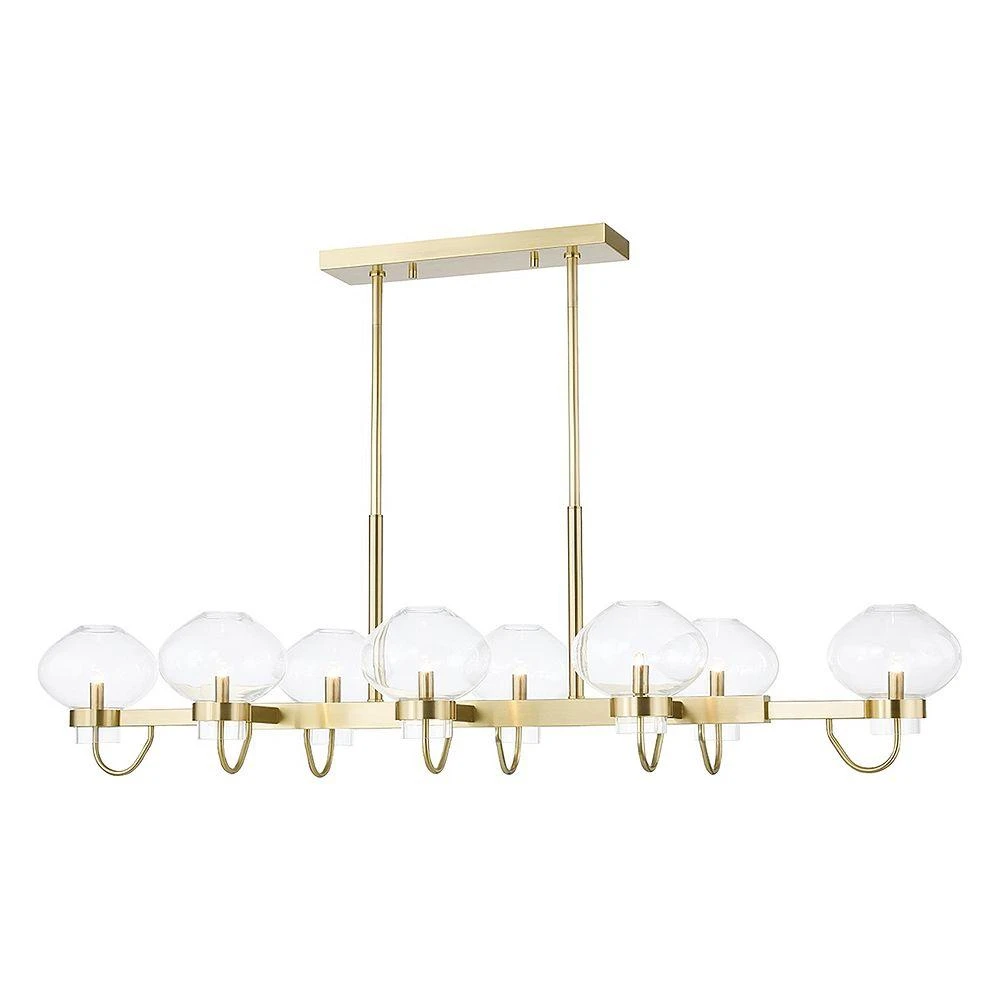 商品mitzi|Korey 8 Light Island Chandelier,价格¥7928,第1张图片详细描述