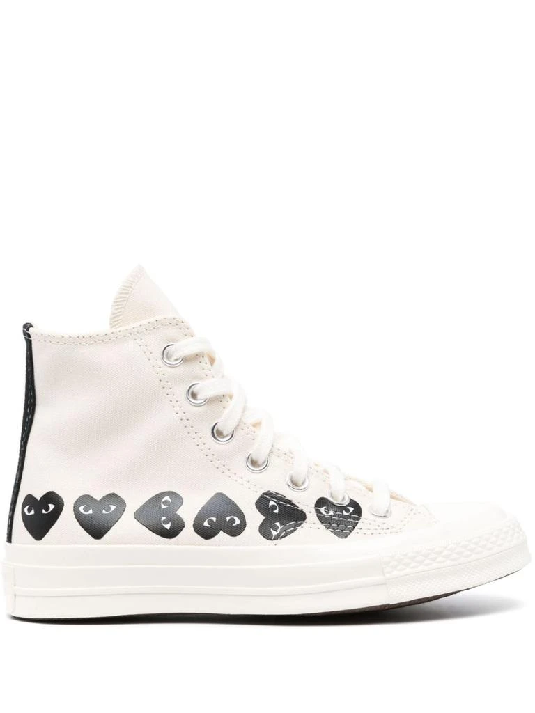 商品Comme des Garcons|COMME DES GARCONS PLAY - Chuck Taylor High-top Sneakers,价格¥1210,第1张图片