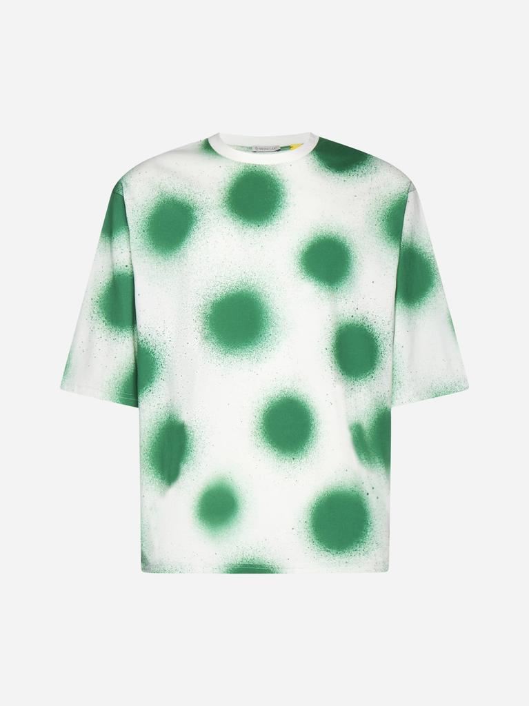 商品Moncler|Print cotton t-shirt,价格¥1378,第1张图片
