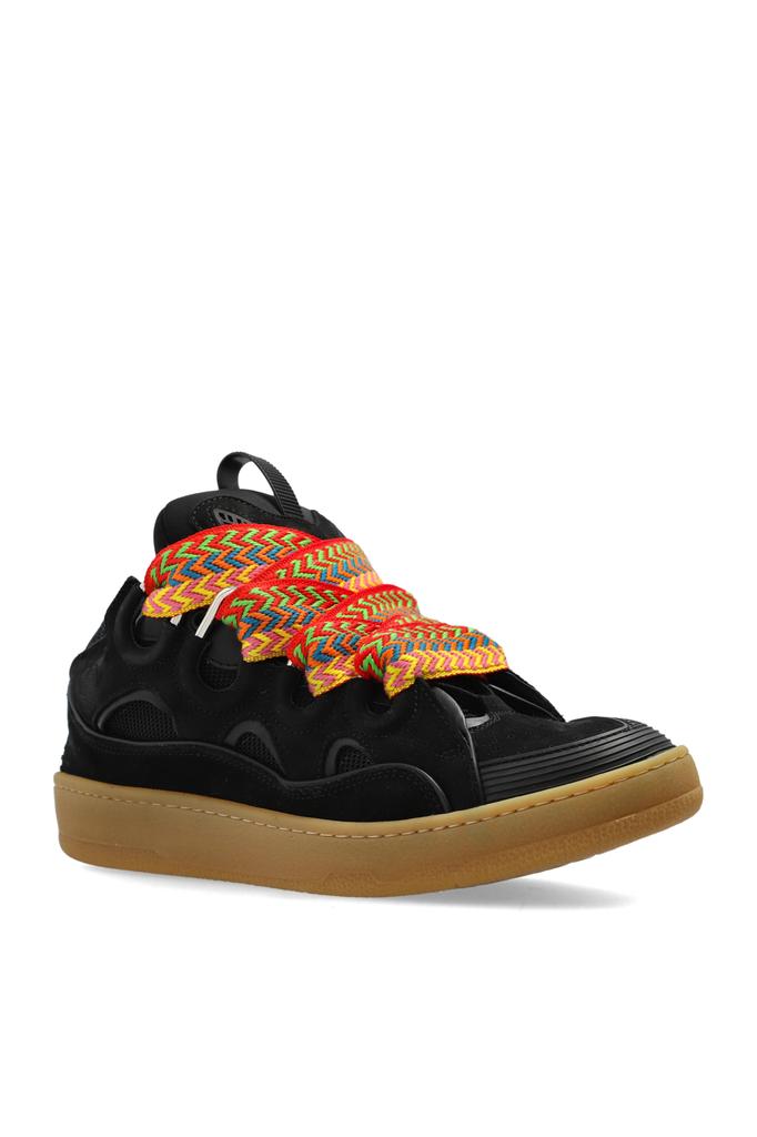 Lanvin Multi Color Running Shoes Sneakers Size 12 US LANVIN CURB WHITE SNEAKERS MULTI LACE SIZE EU 44 , US 11 MEN  main image 4