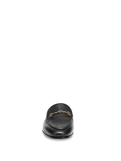 商品Sam Edelman|Linnie Leather Loafer Mules,价格¥978,第5张图片详细描述