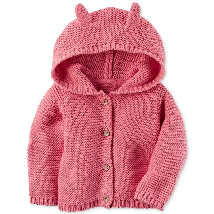 商品Carter's|针织棉开衫 女婴 (0-24个月),价格¥75,第1张图片