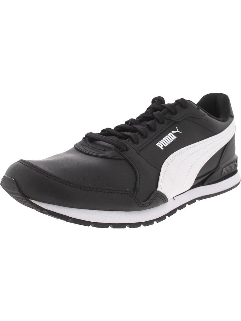 St Runner V3 Mens Leather Performance Athletic and Training Shoes商品第1张图片规格展示
