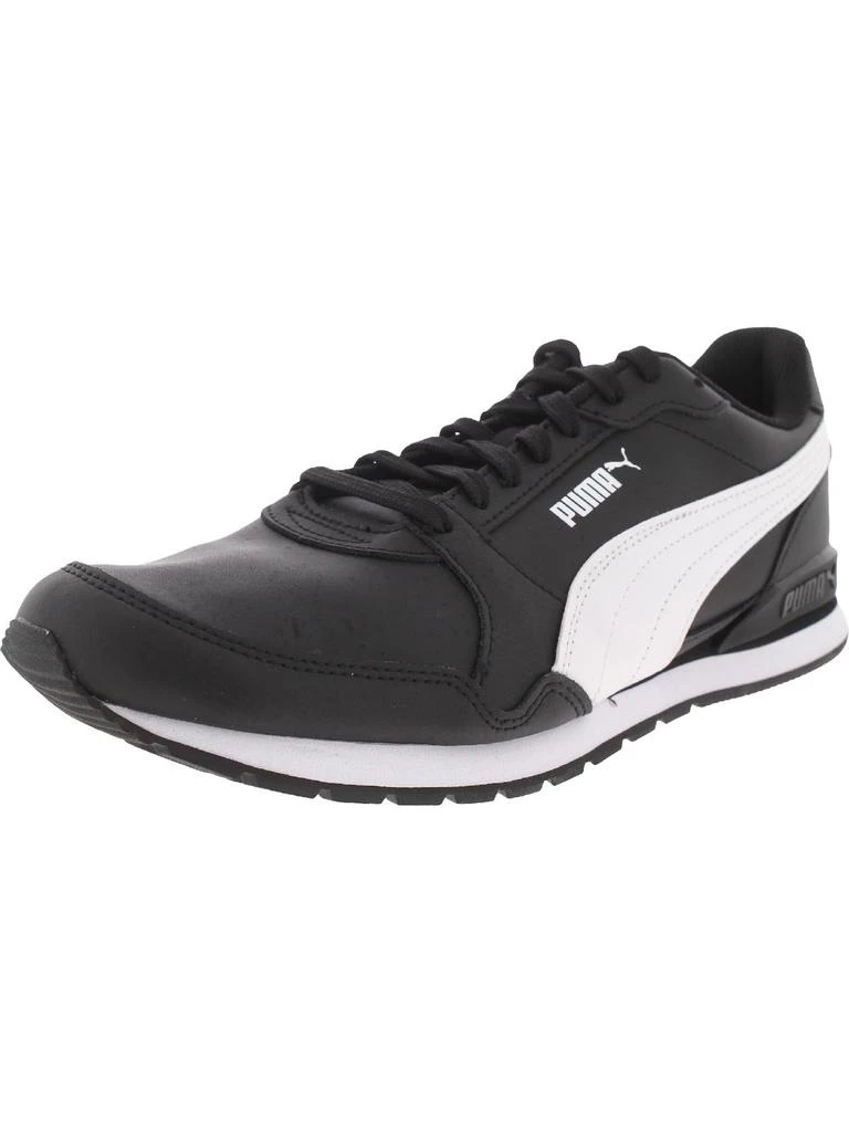 商品Puma|St Runner V3 Mens Leather Performance Athletic and Training Shoes,价格¥331,第1张图片