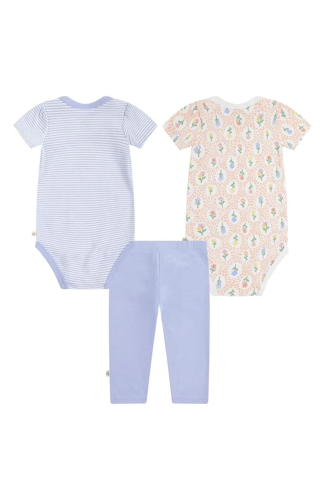 商品Huggies|3-Piece Organic Cotton Bodysuit & Pants Set,价格¥37,第2张图片详细描述