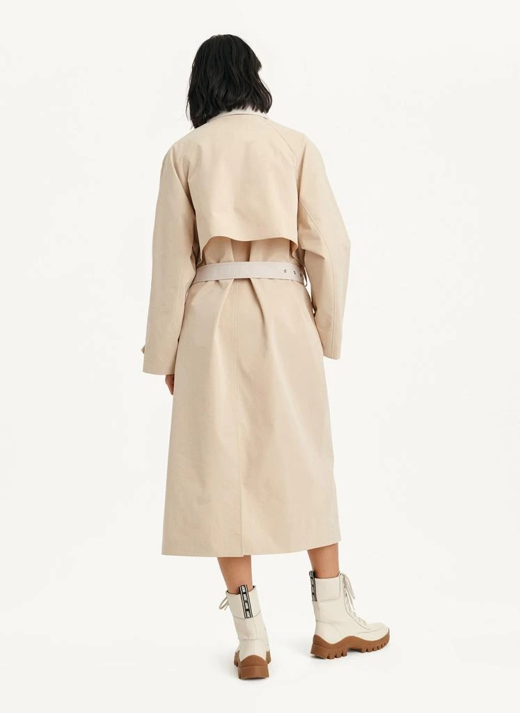 Colorblocked Crinkle Trench 商品