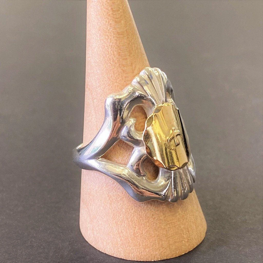 商品Native Feather|Goros Cast Ring With 18K Gold,价格¥7196,第2张图片详细描述