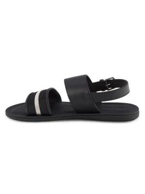 商品Bally|Striped Leather Sandals,价格¥1312,第4张图片详细描述