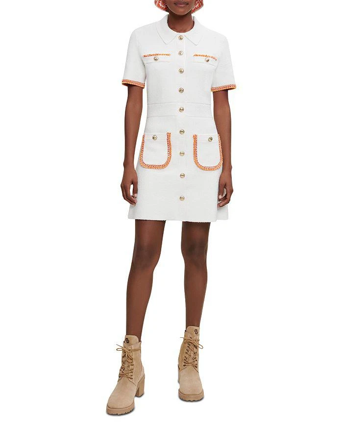 商品Maje|Risal Mesh Dress,价格¥1552,第1张图片