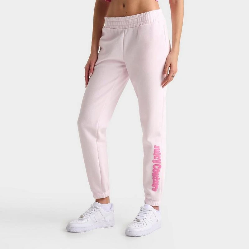 商品Juicy Couture|Women's Juicy Couture Wave Oversized Jogger Pants,价格¥339,第1张图片